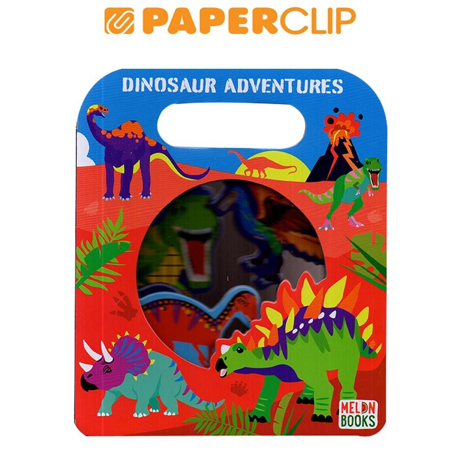 DINOSAUR ADVENTURES (DIE CUT BOOK)