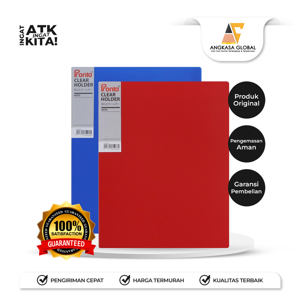 

PRONTO CLEAR HOLDER A4 (1PC)