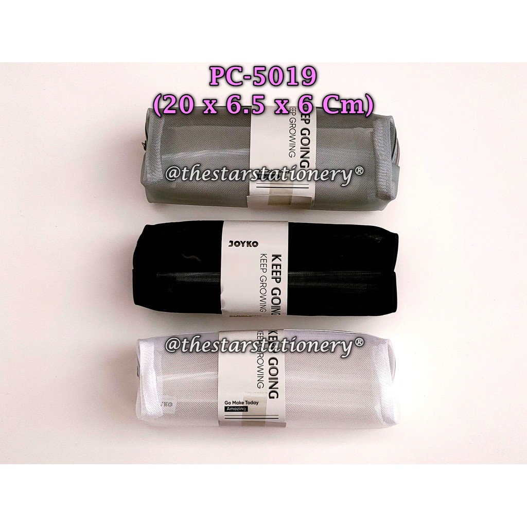 

(1 Biji) Kotak Pensil Resleting Joyko PC-5019 / Tempat Pensil Resleting 20*6.5*6 Cm