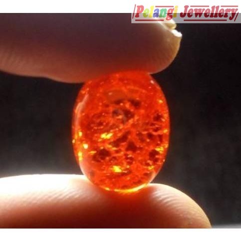 Batu Akik Pecah Seribu Merah HQ