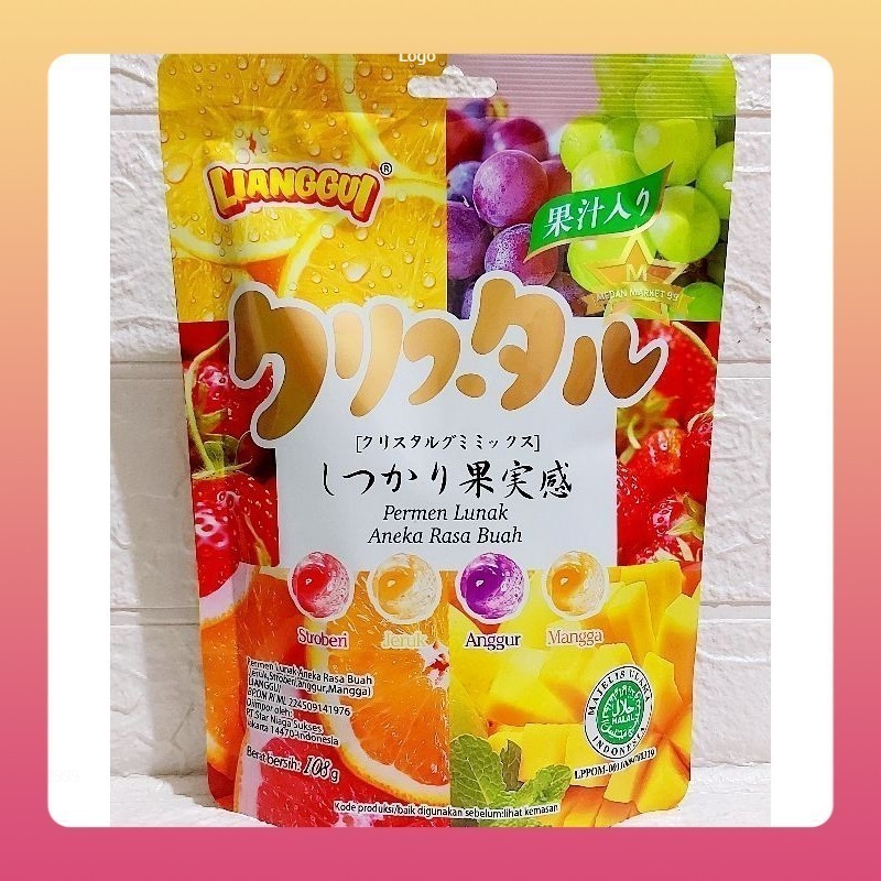 

[Makanan viral halal unik] LIANGGUI HALAL PEELED FUDGE 108gr/ LIANG GUI PERMEN LUNAK ANEKA RASA BUAH/ JERUK/ STROBERI/ JAGUNG/ MANGO/ MANGGA/ LIANGGUI