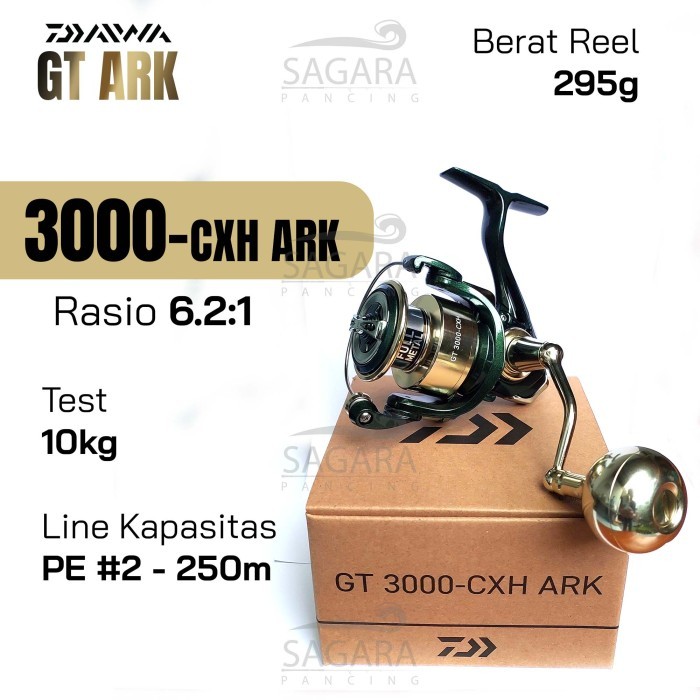 Reel Daiwa GT ARK Reel Pancing Spinning Power Handle - 3000-CXH