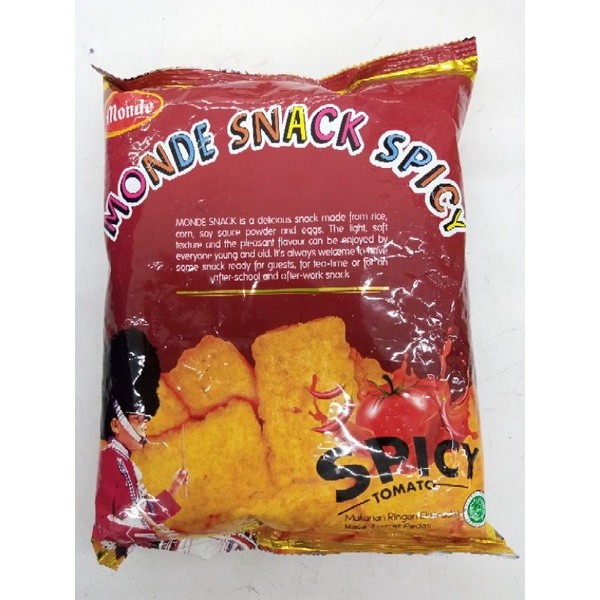 

Biskuit Kering Monde Snack Spicy Tomato 50 Gram