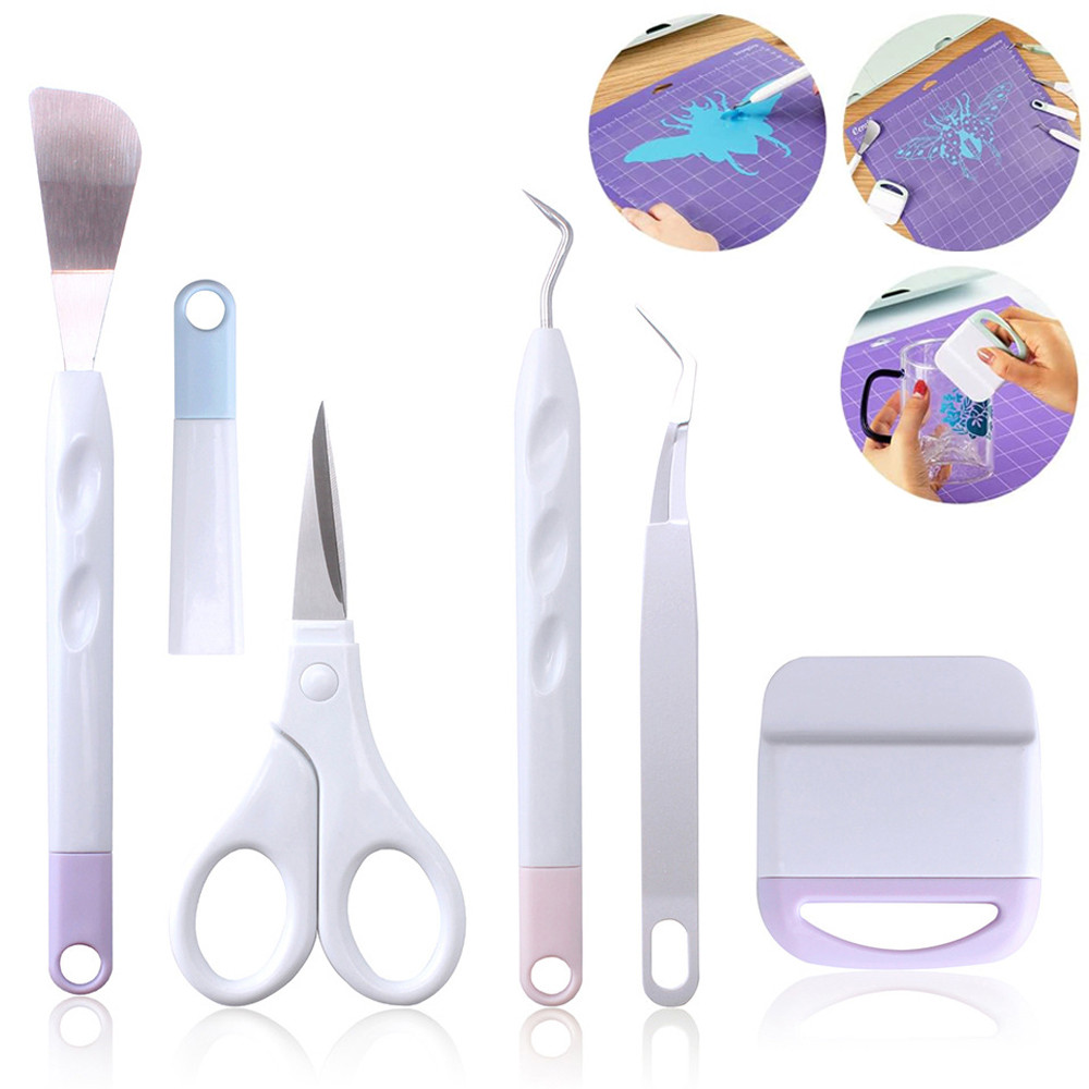 

New Portable Silhouette Cameo Vinyl Weeding Tools Kit Cameo Letters DIY Craft Tools Set For Cricut Machine Accessories