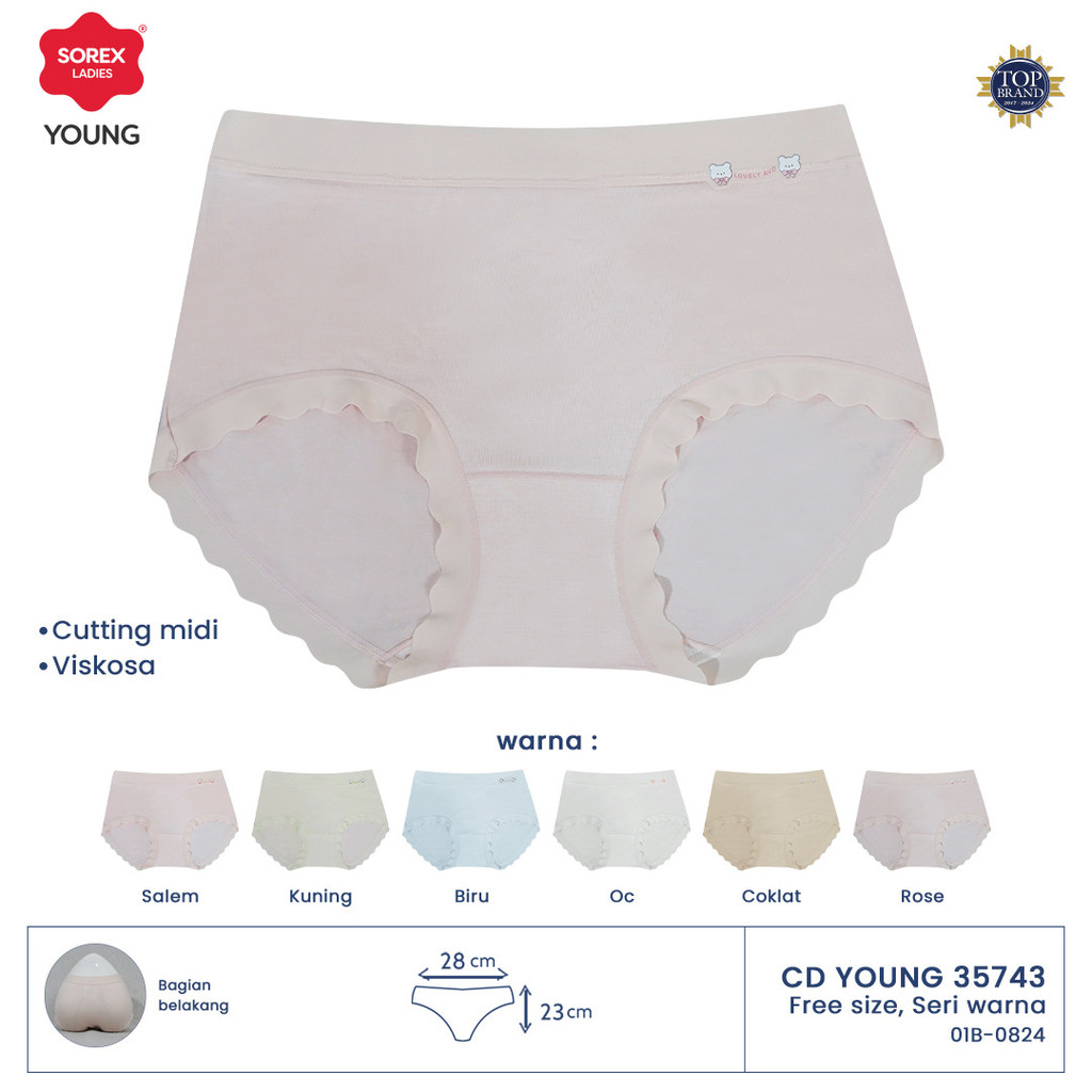 Celana dalam Wanita Sorex 35743 underwear remaja cewek super lembut pilihan terbaik