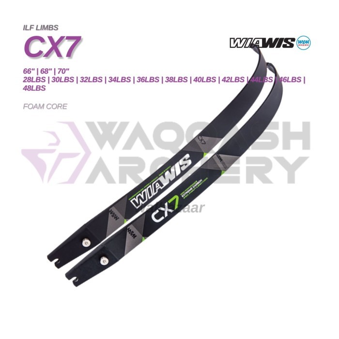 WIAWIS CX7 FOAM ILF LIMBS Recurve Bow Original