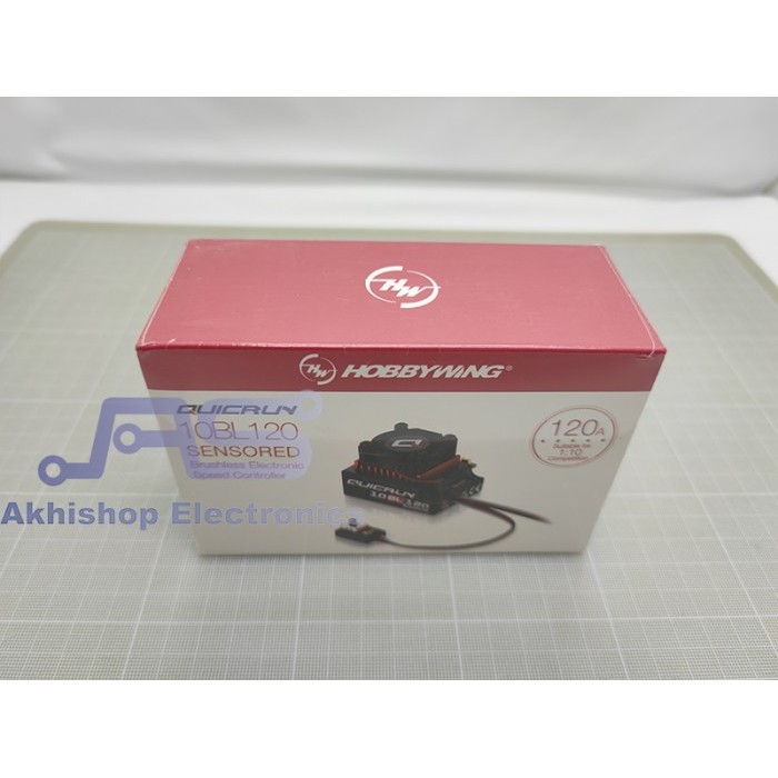 KZM Hobbywing QUICRUN 10BL120 ESC 120A Sensored Brushless ESC