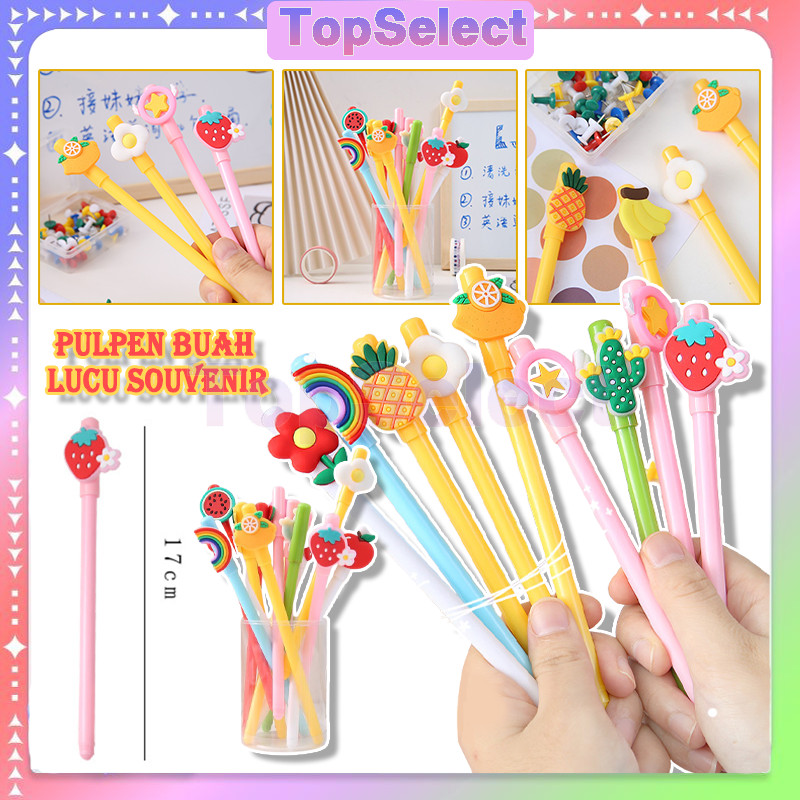 

Karakter 3d 0.5mm Lucu Pen / Pulpen Gel Karakter Kartun Buah Pena /0.5mm Lucu Pen Cute Student/ Pena Tinta Berkualitas Ujung Lancip Tinggi /Pena Gel Karakter Lucu 0.5mm