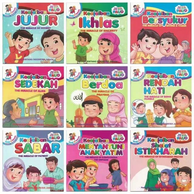 

PAKET ISI 10 - Buku Cerita Anak Seri Keajaiban