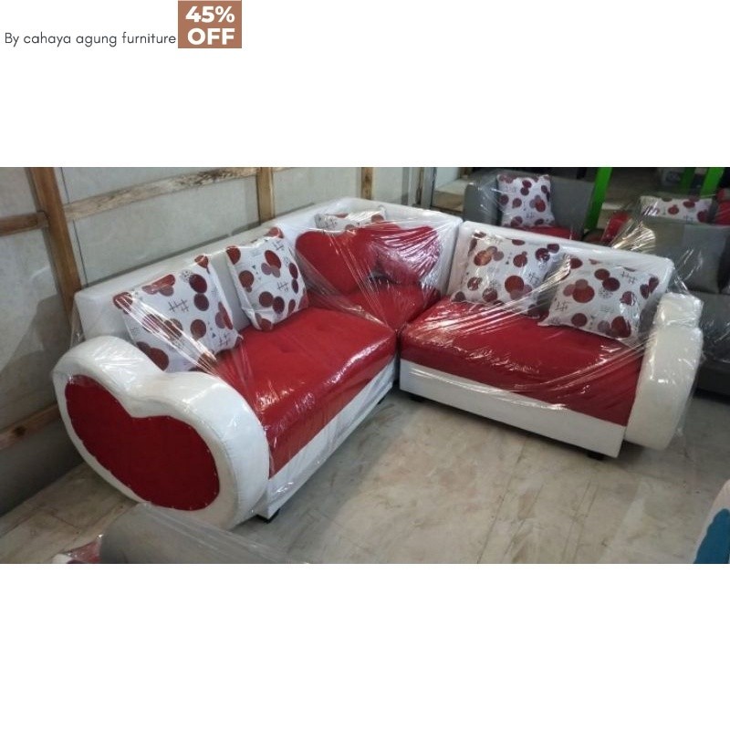 Sofa L model love