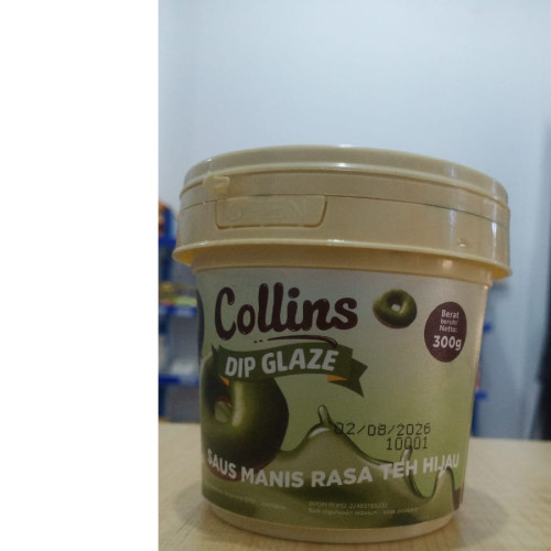 

collin dip glaze teh hijau matcha 300g