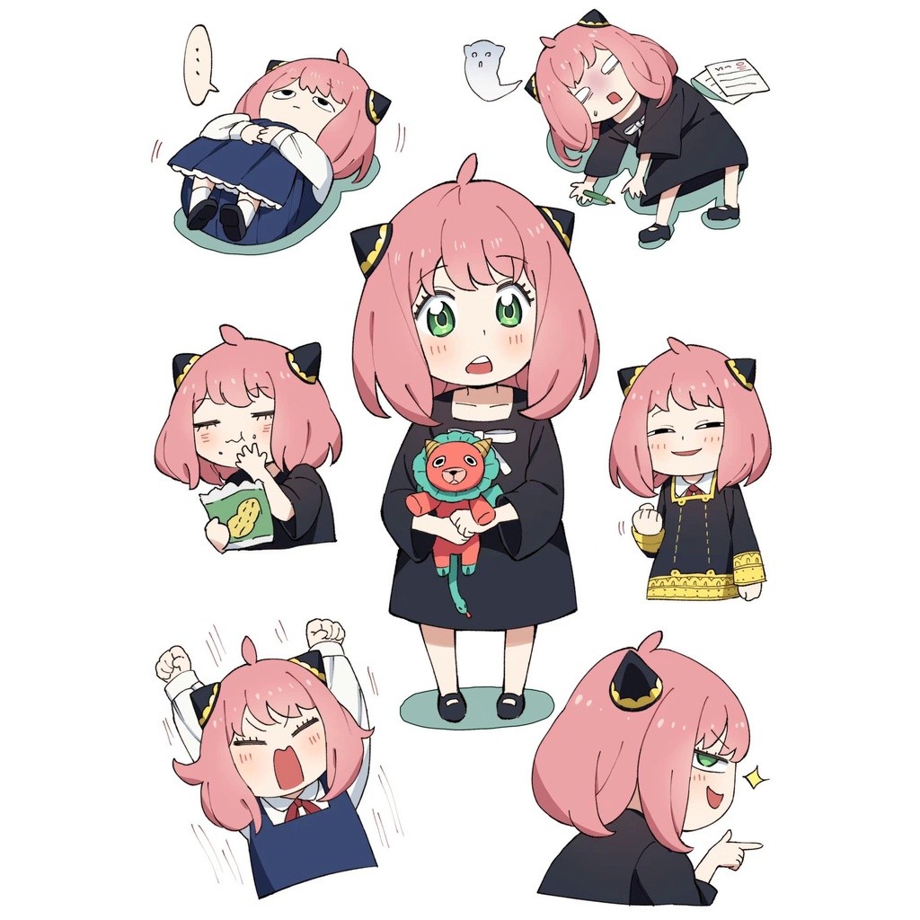 

Sticker Aesthetic Anya Spy x Familly | Sticker Laptop | Sticker Tumblr HP | Mini Sticker Tumblr | Sticker Lucu | Sticker Diary (Bisa COD)