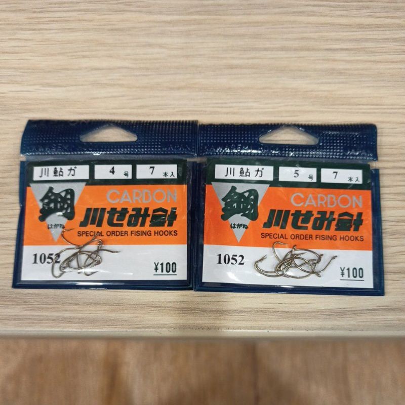 Kail Pancing Carbon Jepang 1052 Kawasemi Hook Mata Kail Lubang