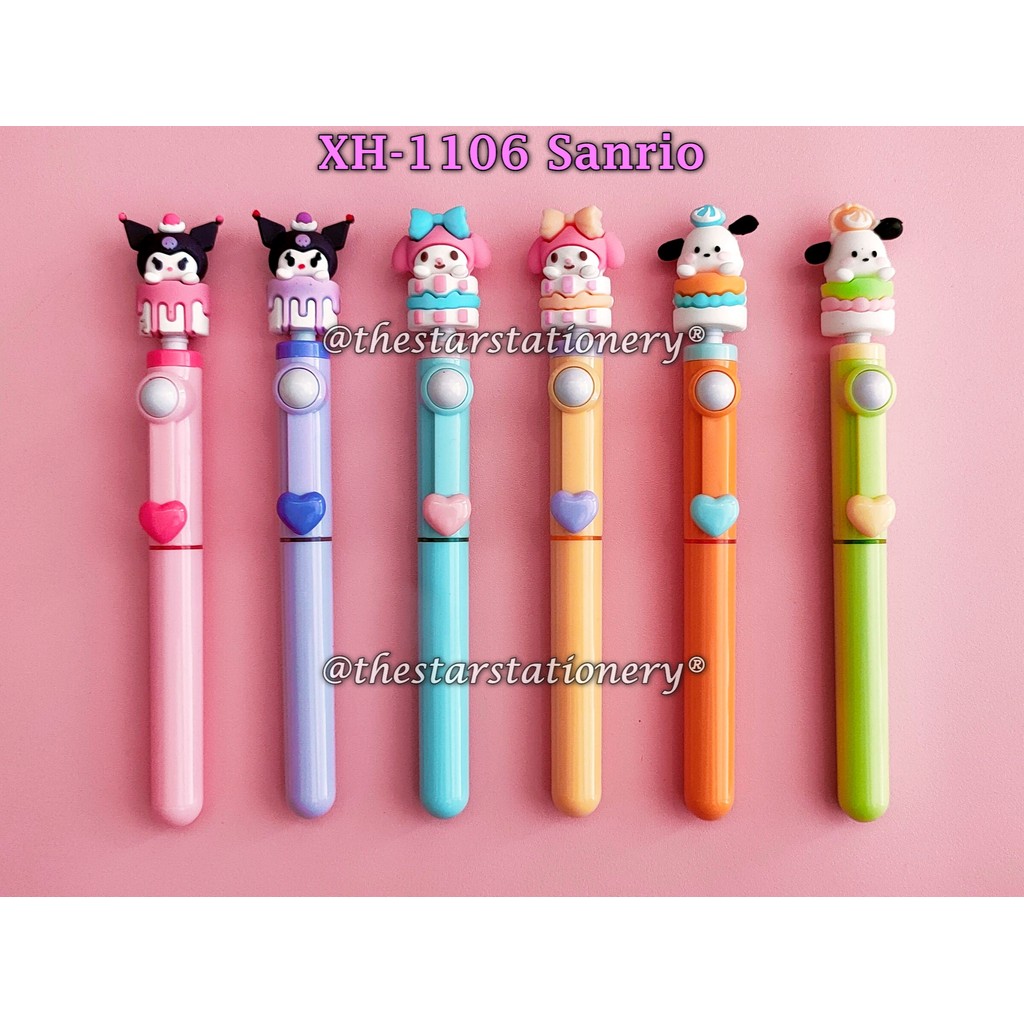 

(1 Biji) Highlighter Kepala Sanrio XH-1106 Mainan Putar / Sanrio Highlighter GXIMP XH-1106 Sanrio