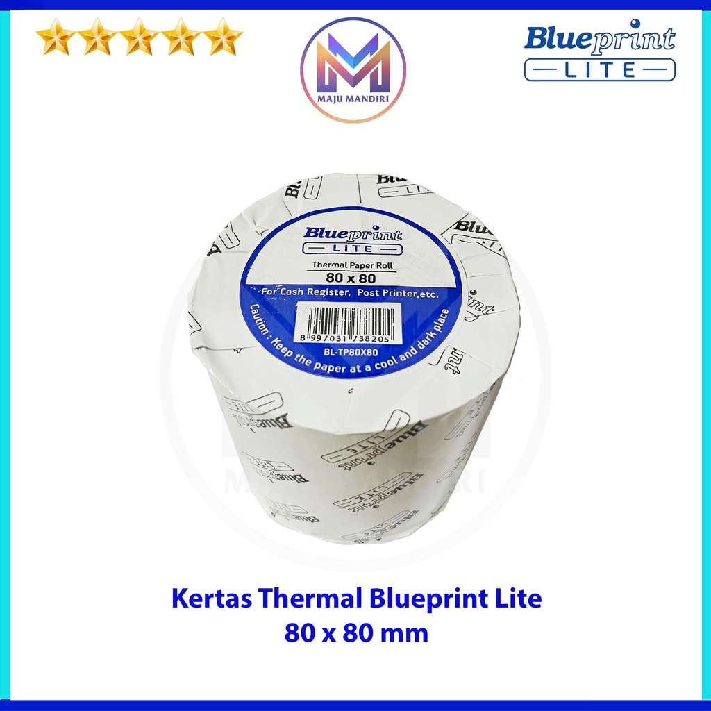 

Kertas Thermal Blueprint Lite Ukuran 80x80 Jual Per Roll