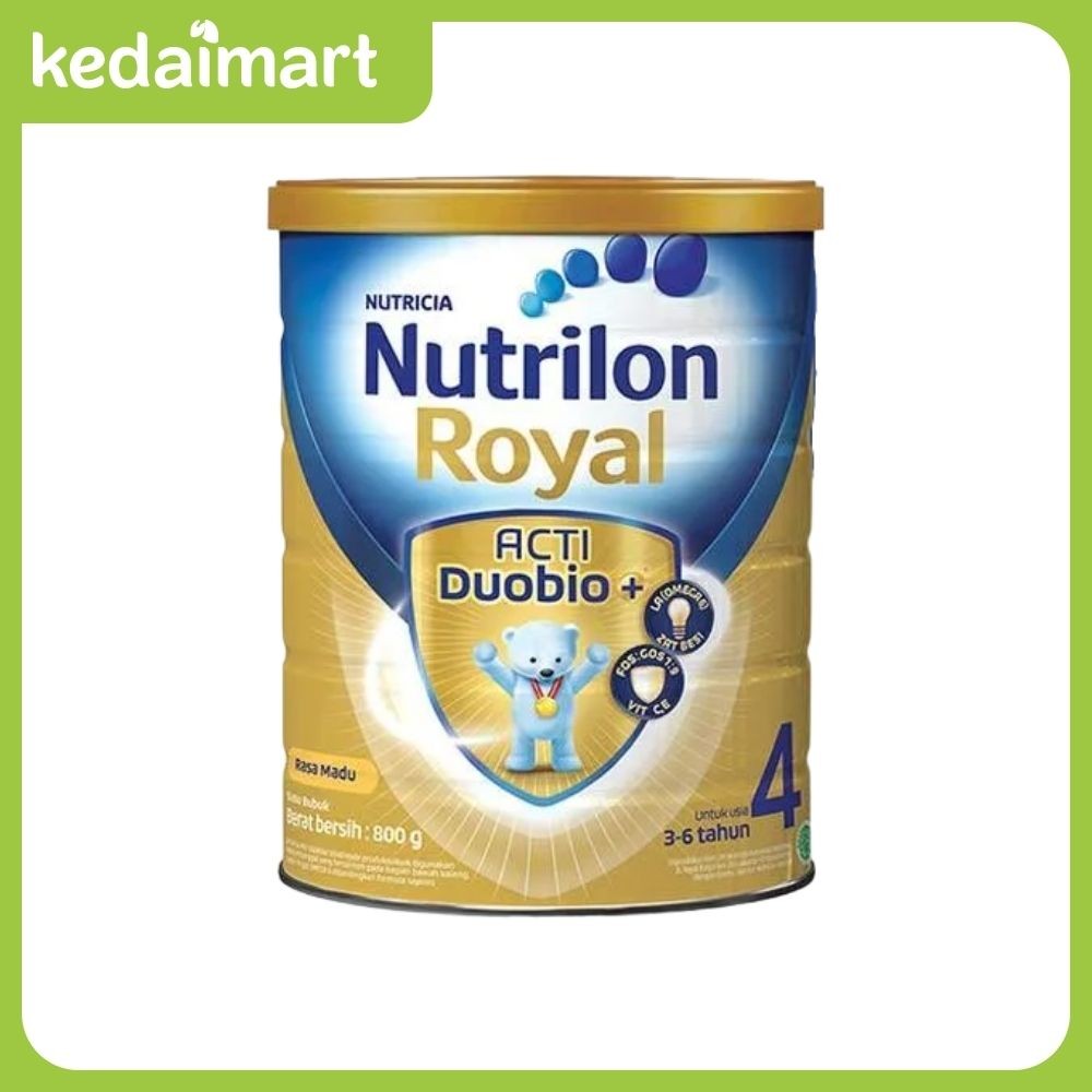 

Nutrilon Royal 4 Susu Pertumbuhan 3 - 6 Tahun Madu 800 Gram