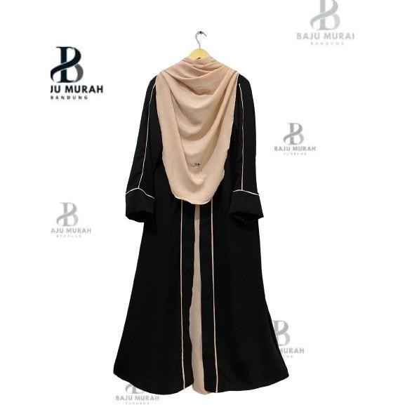 Setelan gamis Abaya Putri Syari  bajukita.