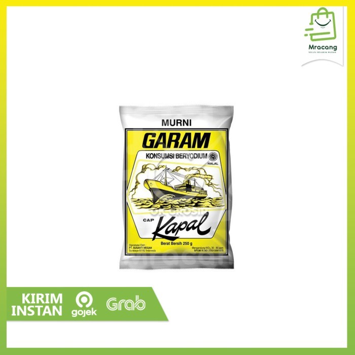 

cocoonrebirth Garam Kapal 250gr