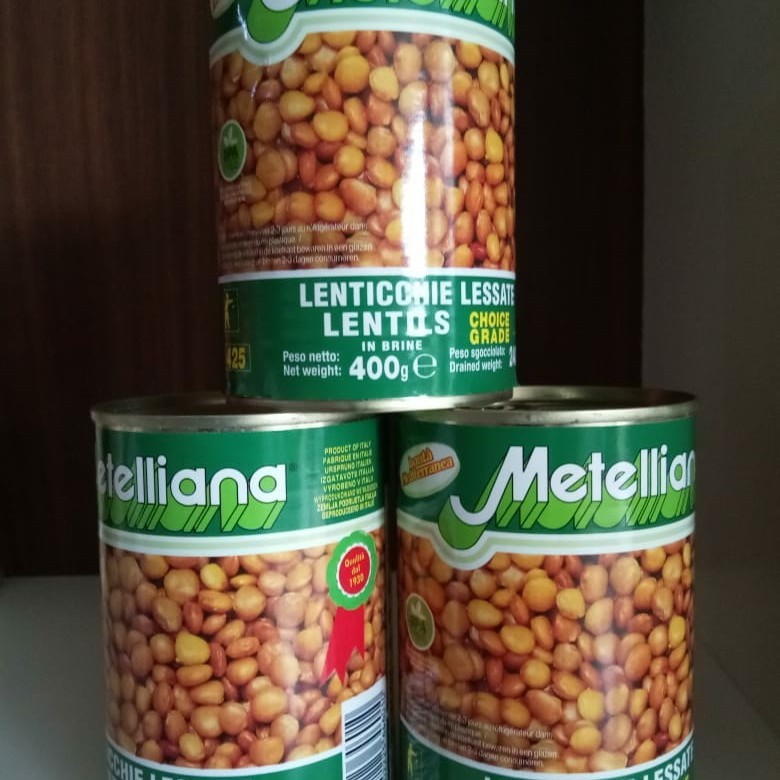 

Metelliana Lentil in Brine 400 gr