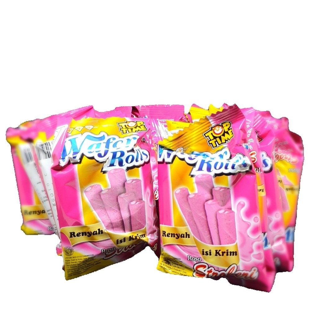 

Wafer Rolls 1 Renceng Varian Rasa isi 10 Sachet stik