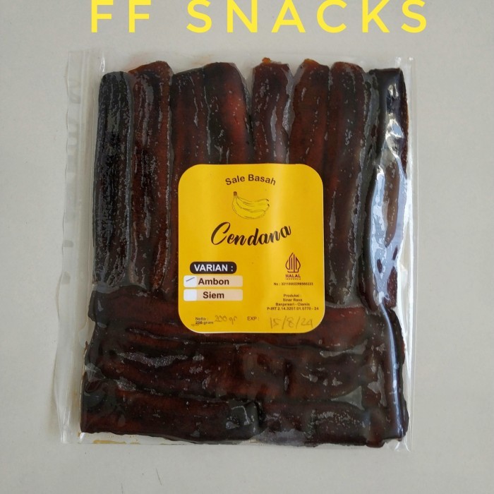 

Pisang Sale Basah CENDANA / Sale Pisang Ambon