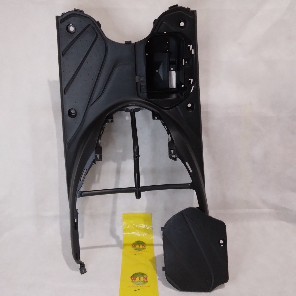 Pijakan Kaki + Tutup Aki Beat Pop 110 2015 2016 2017 2018 | footrest atas WIN | bordes injakan motor