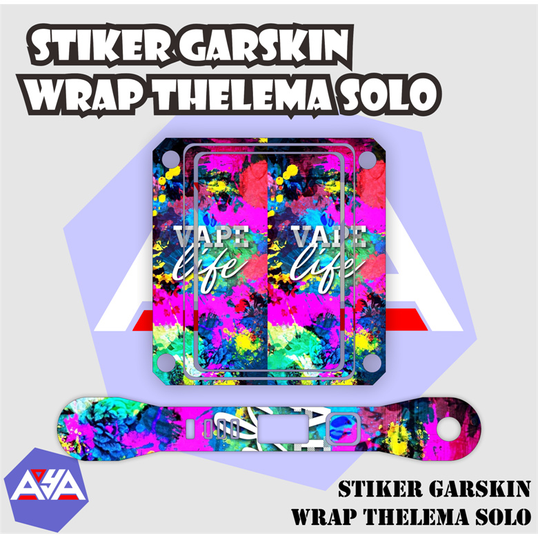 ⭐⭐⭐⭐⭐ SKIN Garskin Thelema Solo 100w CUSTOM  /  request garskin wrap sticker COD