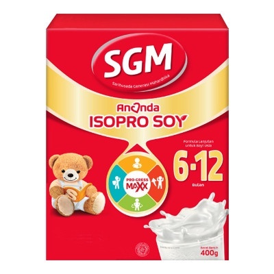 SGM Ananda Soya 2 Susu Formula Bayi 6-12 Bulan 400 g