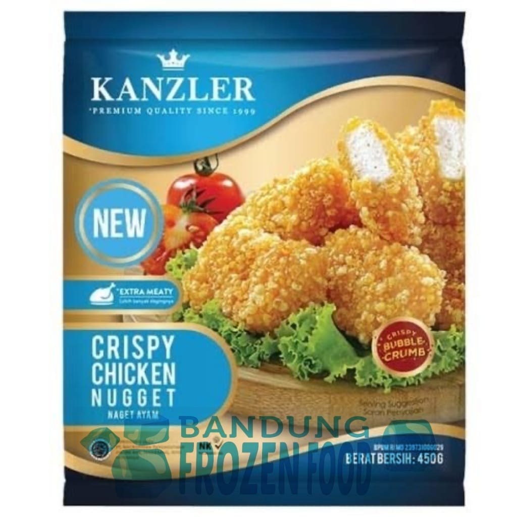 

KANZLER CRISPY NUGGET 450GR - NAGET AYAM KRISPY
