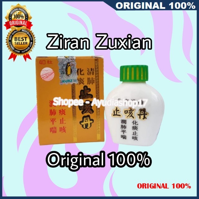 Obat Batuk Ziran Zuxian Asma Akut Sesak Nafas Paru Paru China