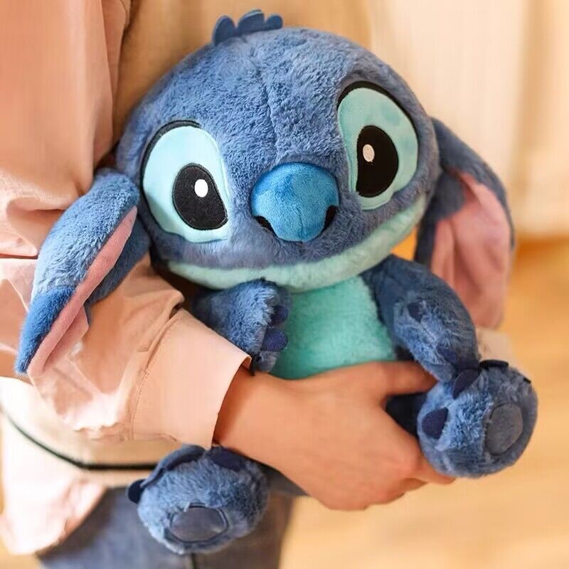 

Miniso Kawaii Disney Lilo & Stitch Plush Toy Kawaii Soft Blue Purple Elf Disney Lilo & Stitch Stuffed Doll Anime Movie Xmas Gift