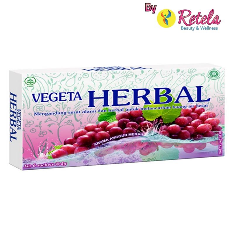 

VEGETA HERBAL ANGGUR MERAH 6 SACHET