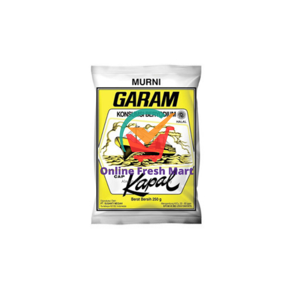 

Garam Kapal 250g - Online Fresh Mart Denpasar