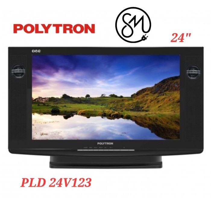 LED TV Tabung Polytron PLD 24V123 24 inc Digital