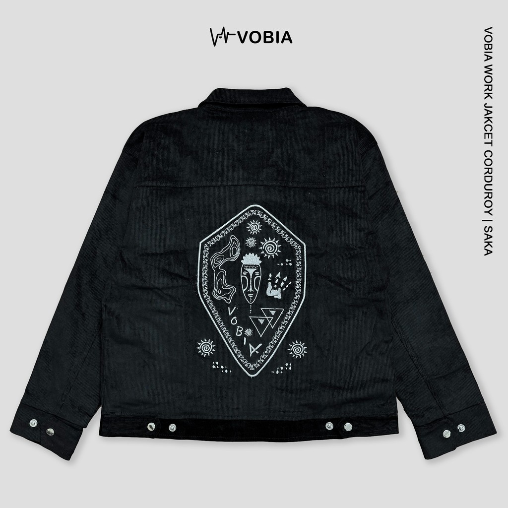 Vobia Work Jacket Boxy Corduroy - Saka