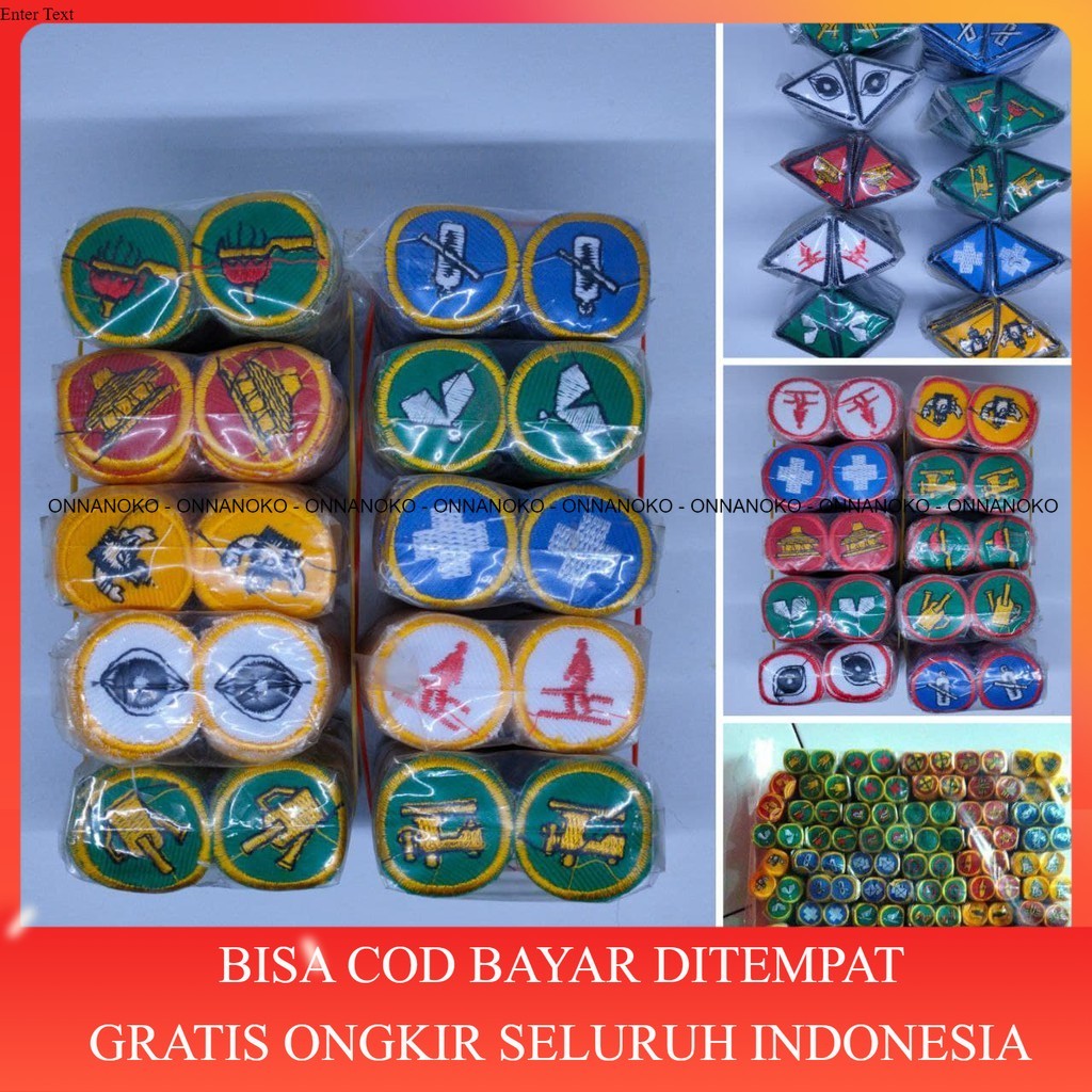 [COD] TKK Pramuka 10 Wajib Bordir ONNANOKO