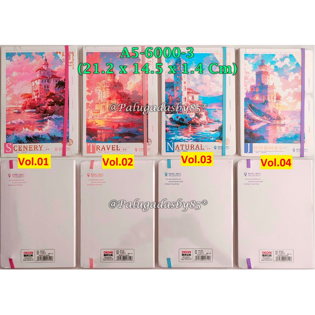 

(1 Biji) Buku Agenda Tali A5 100 Lembar 21.2 x 14.5 x 1.4 Hard Cover / Agenda Tali GXIMP A5-6000-3