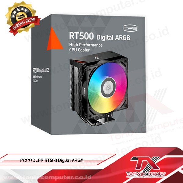 PCCOOLER RT500 Digital ARGB | AIR COOLER | HSF Cooler AMD Intel