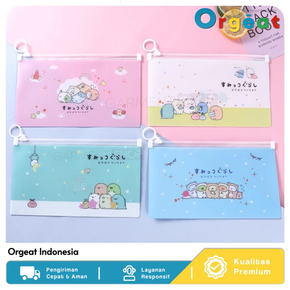 

Tempat Penyimpanan Pensil Zipper Pouch Alat Tulis Kosmetik Motif Karakter Multifungsi Orgeat Indonesia