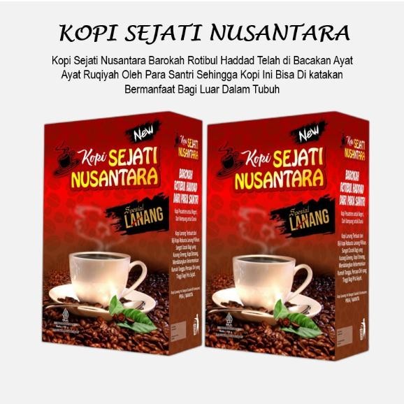 

READY STOCK 2 Box Kopi sejati nusantara lanang dan rempah