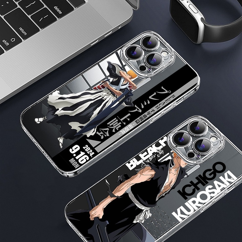 SOFTCASE BENING ANIME ICHIGO CLEAR CASE UNTUK TECNO POVA 5 POVA 4 SPARK 10 PRO SPARK 7