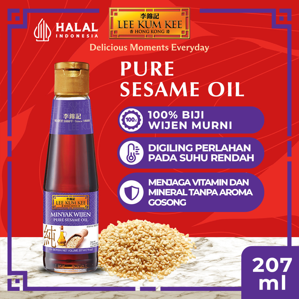 

LEE KUM KEE Minyak Wijen Murni Pure Sesame Oil 207 ml