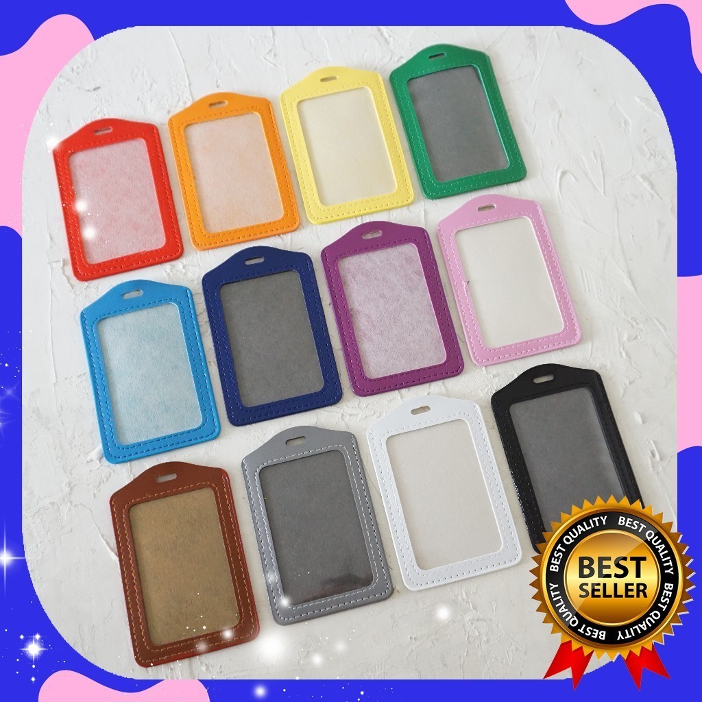 

NAME TAG KULIT/ ID CARD HOLDER KULIT