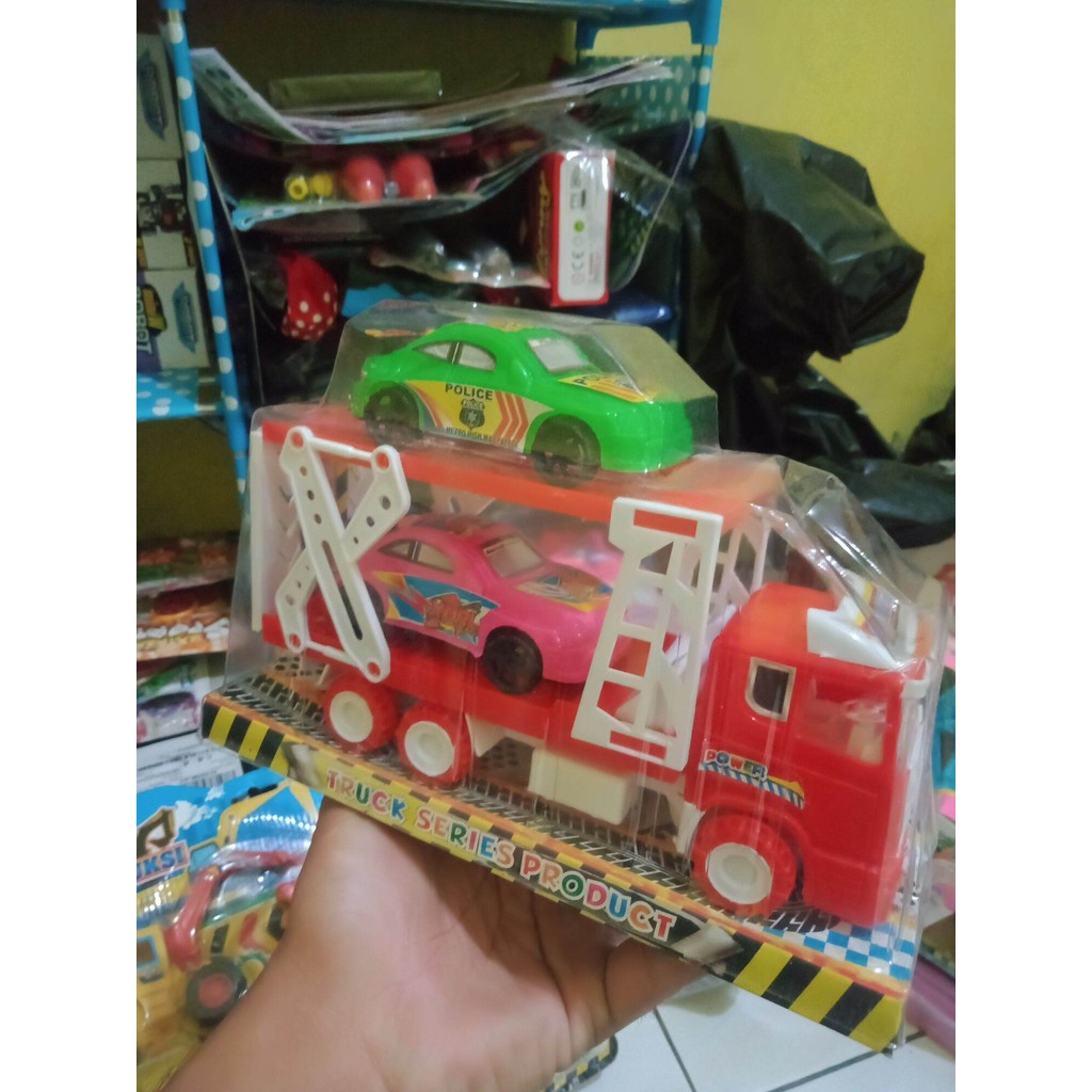 1 PCS MAINAN MOBIL PENGANGKUT MOBIL KECIL/MAINAN ANAK MOBIL MOBILAN.