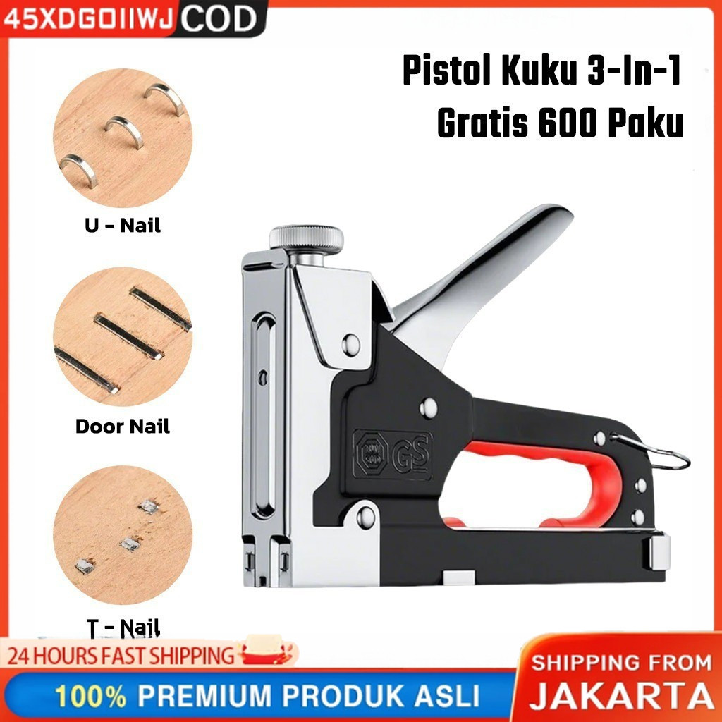 

3 In 1 Stapler Gun Staples Tembak Gun Tacker Powerfull Pistol Stapler Gratis 600 Staples Pistol Kuku Pistol Stapler Konstruksi Konstruksi Furnitur DIY Pelapis Pelapis Pistol Stapler Multifungsi Pistol Stapler