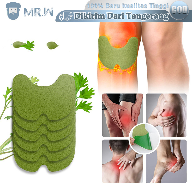 Knee Plester Koyo 12pcs Kantong Koyo Lutut Ekstrak Wormwood Knee Plaster Lutut Meredakan Nyeri Lutut