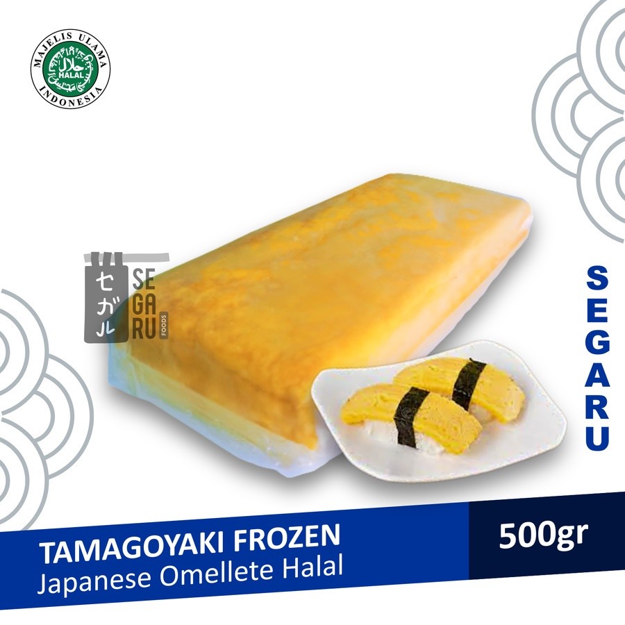 

Tamagoyaki Frozen | Japanese Omellete | Telur Dadar Jepang Halal 500gr