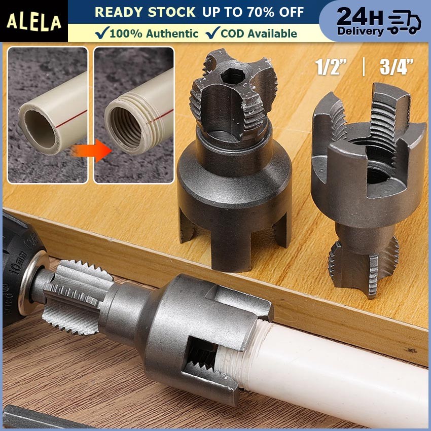 Alat Senai Pipa 4/6 Alat Pembuka Drat Pipa Air Alat Pembuat Cetakan Ulir Pipa PVC