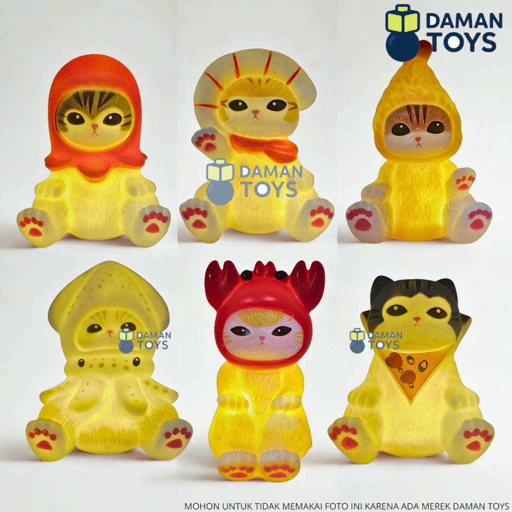 Figure Mofusand Kucing Gemuk Gurita Tempura