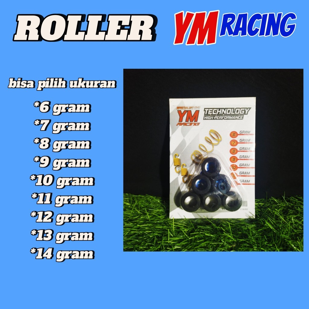 Roller Set VARIO 125 ym Racing Roller Racing Set Vario 150 PCX Genio Spin Scoopy 2021 Isi 3 Pcs